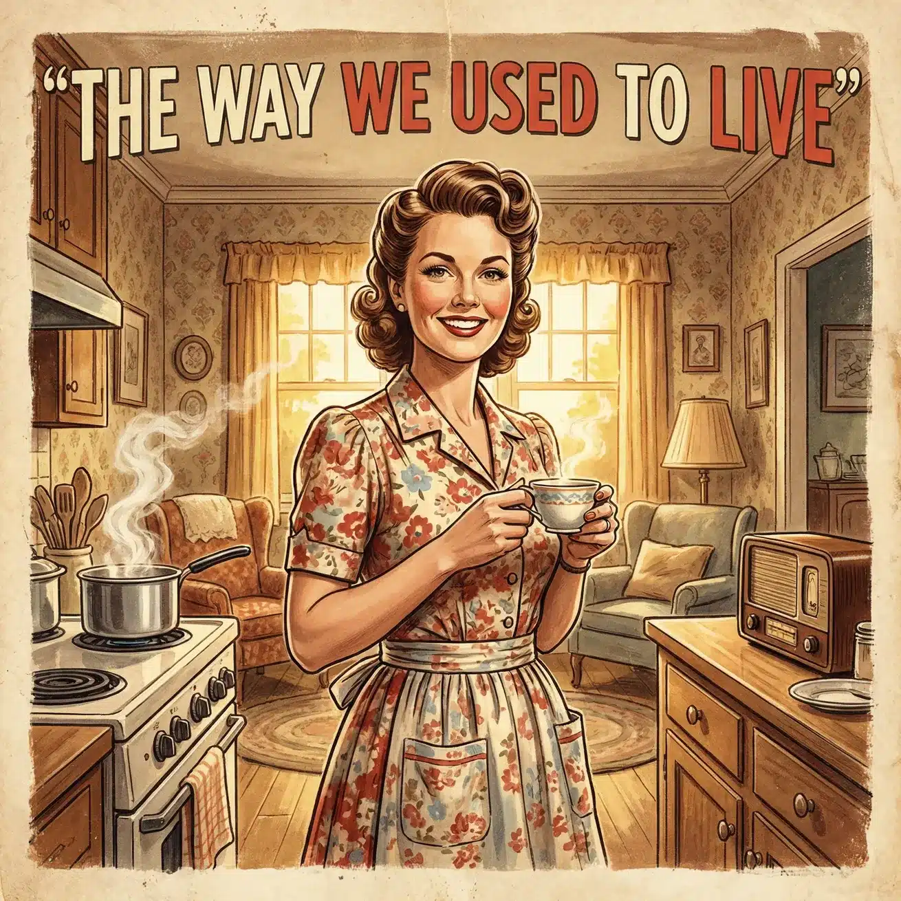 The Way We Used to Live – AI Assisted PLR
