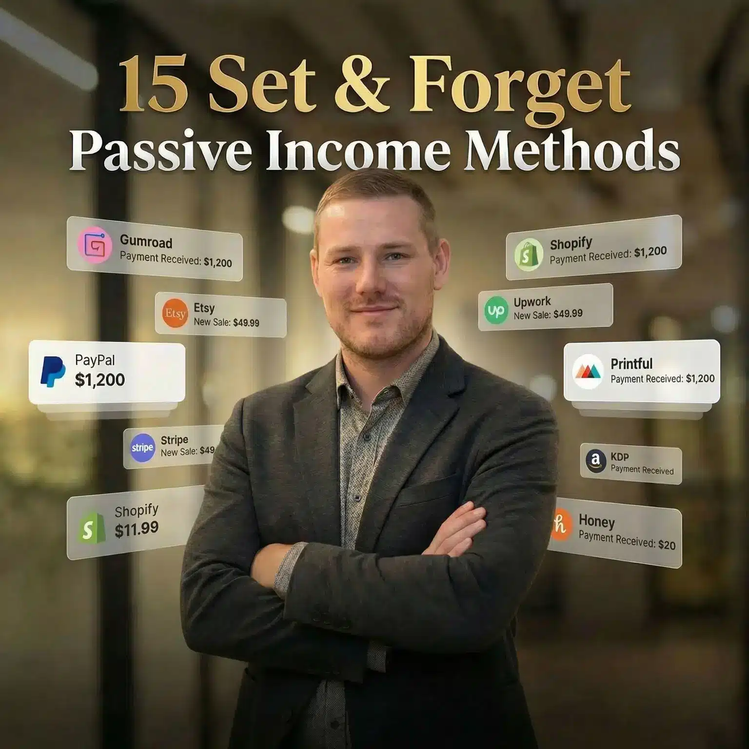 15 Set & Forget Passive Income Methods – AI Assisted PLR